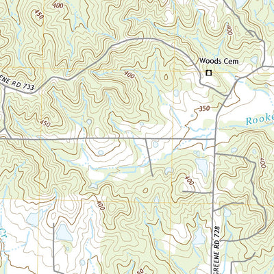 United States Geological Survey Brookland, AR (2020, 24000-Scale) digital map