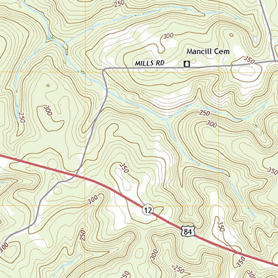 United States Geological Survey Brooks, AL (2020, 24000-Scale) digital map