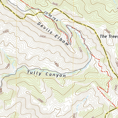United States Geological Survey Brooks, CA (2022, 24000-Scale) digital map