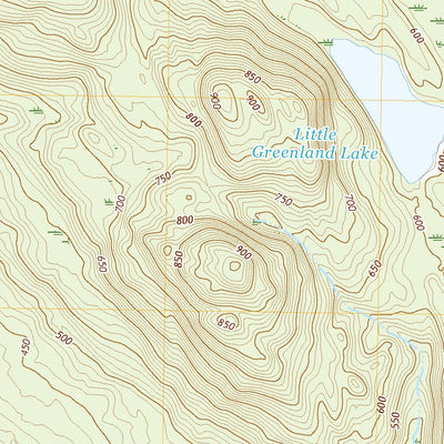 United States Geological Survey Brookton, ME (2021, 24000-Scale) digital map