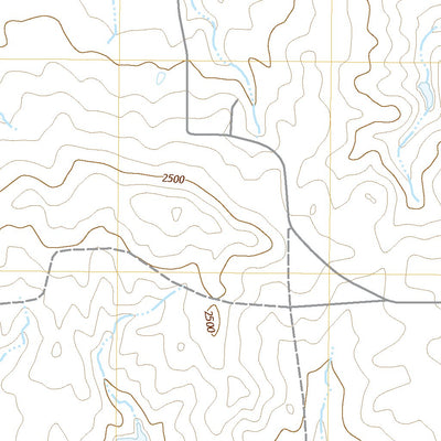 United States Geological Survey Brorson, MT (2020, 24000-Scale) digital map