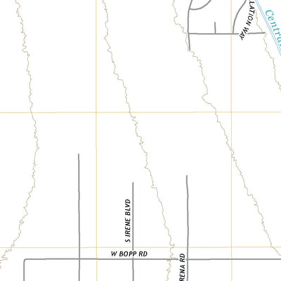 United States Geological Survey Brown Mountain, AZ (2021, 24000-Scale) digital map