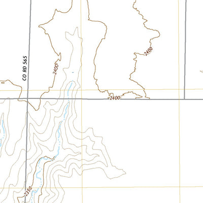 United States Geological Survey Brownell, KS (2022, 24000-Scale) digital map