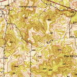 United States Geological Survey Brownsboro, TX (1949, 62500-Scale) digital map