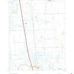 United States Geological Survey Bruceville, CA (2021, 24000-Scale) digital map