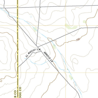 United States Geological Survey Bruni SE, TX (2022, 24000-Scale) digital map