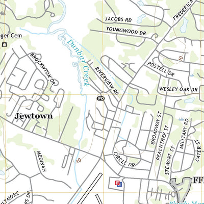 United States Geological Survey Brunswick East, GA (2020, 24000-Scale) digital map