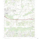 United States Geological Survey Brunswick, TN (2022, 24000-Scale) digital map