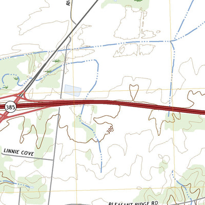United States Geological Survey Brunswick, TN (2022, 24000-Scale) digital map