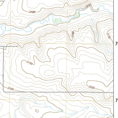 United States Geological Survey Brush Lake, MT (2020, 24000-Scale) digital map