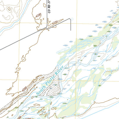 United States Geological Survey Brush West, CO (2022, 24000-Scale) digital map