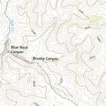 United States Geological Survey Brushy Mountain, NM (2020, 24000-Scale) digital map