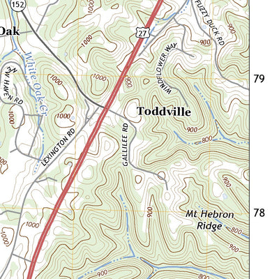 United States Geological Survey Bryantsville, KY (2022, 24000-Scale) digital map