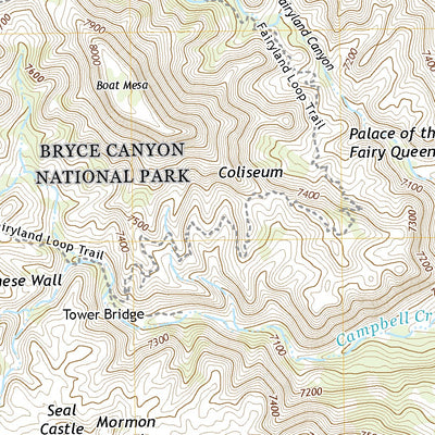 United States Geological Survey Bryce Canyon, UT (2020, 24000-Scale) digital map