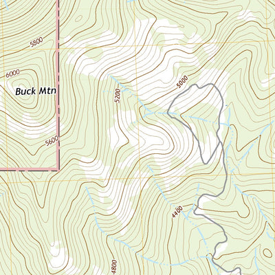 United States Geological Survey Buck Mountain, WA (2020, 24000-Scale) digital map