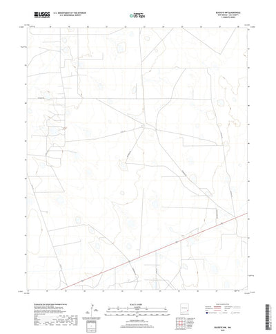 United States Geological Survey Buckeye NW, NM (2020, 24000-Scale) digital map