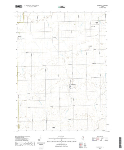United States Geological Survey Buckingham, IL (2021, 24000-Scale) digital map