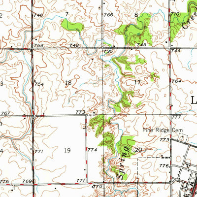 United States Geological Survey Buckley, IL (1948, 62500-Scale) digital map