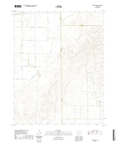 United States Geological Survey Bucklin NE, KS (2022, 24000-Scale) digital map