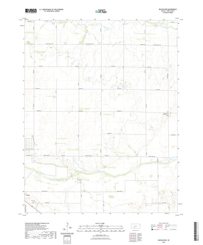 United States Geological Survey Bucklin NW, KS (2022, 24000-Scale) digital map