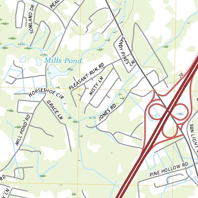 United States Geological Survey Bucksville, SC (2020, 24000-Scale) digital map