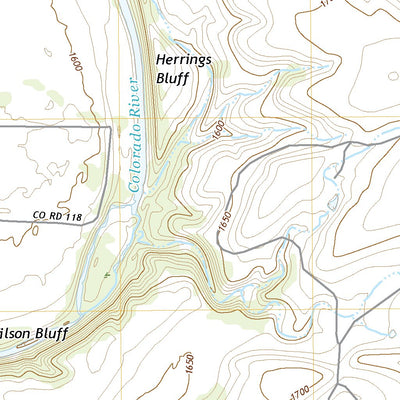 United States Geological Survey Buffalo Bluff, TX (2022, 24000-Scale) digital map