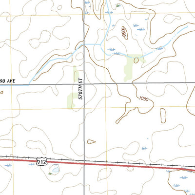 United States Geological Survey Buffalo Lake, MN (2022, 24000-Scale) digital map