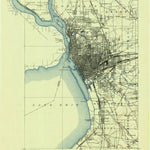 United States Geological Survey Buffalo, NY (1901, 62500-Scale) digital map