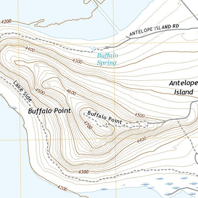 United States Geological Survey Buffalo Point, UT (2020, 24000-Scale) digital map