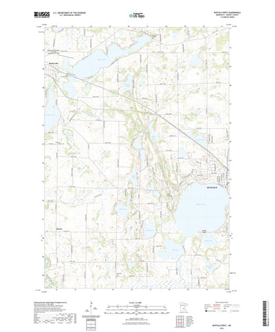 United States Geological Survey Buffalo West, MN (2022, 24000-Scale) digital map