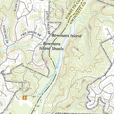United States Geological Survey Buford Dam, GA (2020, 24000-Scale) digital map