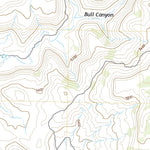 United States Geological Survey Bug Canyon, UT (2020, 24000-Scale) digital map