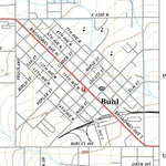 United States Geological Survey Buhl, ID (2020, 24000-Scale) digital map