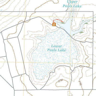 United States Geological Survey Bula, TX (2022, 24000-Scale) digital map