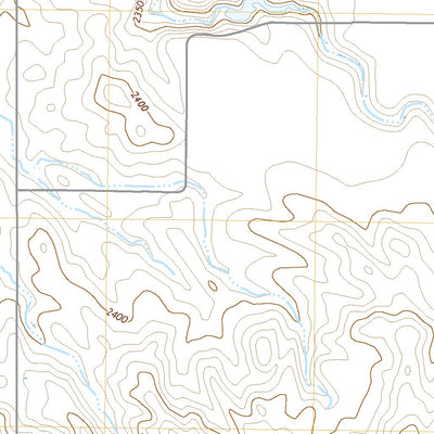 United States Geological Survey Bull Butte, ND (2020, 24000-Scale) digital map