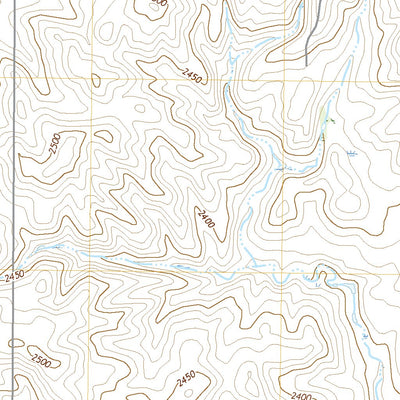 United States Geological Survey Bull Butte, ND (2020, 24000-Scale) digital map