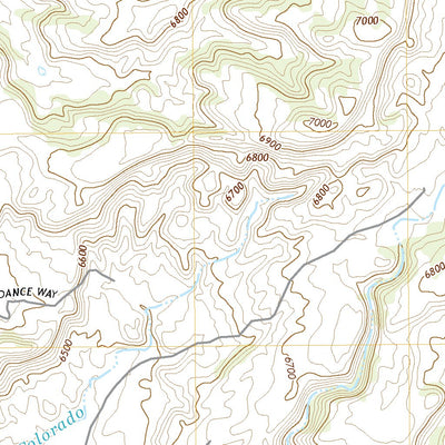 United States Geological Survey Bull Canyon, NM (2020, 24000-Scale) digital map