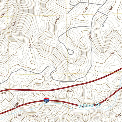 United States Geological Survey Bull Spring, AZ (2021, 24000-Scale) digital map