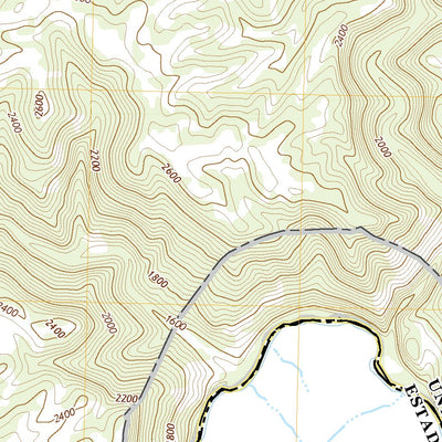 United States Geological Survey Bullis Gap, TX (2022, 24000-Scale) digital map