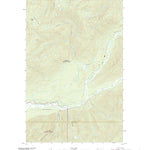 United States Geological Survey Bunch Lake, WA (2020, 24000-Scale) digital map
