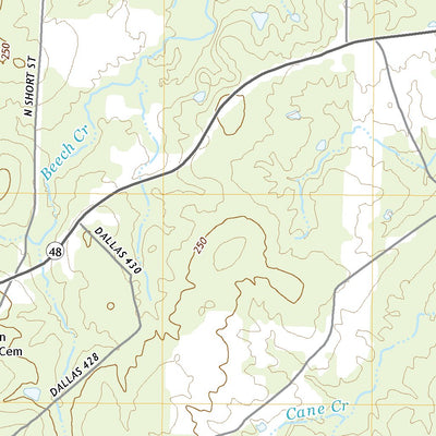 United States Geological Survey Bunn, AR (2020, 24000-Scale) digital map