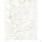 United States Geological Survey Burbank, OK (2022, 24000-Scale) digital map