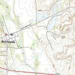 United States Geological Survey Burbank, OK (2022, 24000-Scale) digital map