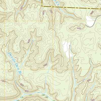 United States Geological Survey Burchfield Store, AL (2020, 24000-Scale) digital map