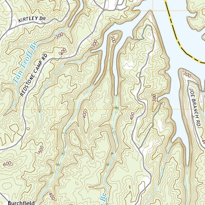 United States Geological Survey Burchfield Store, AL (2020, 24000-Scale) digital map