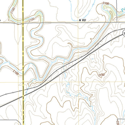 United States Geological Survey Burdett, KS (2022, 24000-Scale) digital map