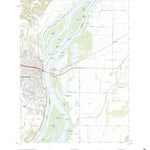 United States Geological Survey Burlington, IA (2022, 24000-Scale) digital map