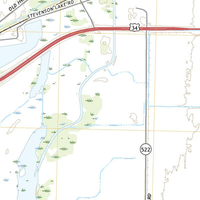 United States Geological Survey Burlington, IA (2022, 24000-Scale) digital map