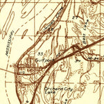 United States Geological Survey Burlington, IA-IL (1934, 48000-Scale) digital map