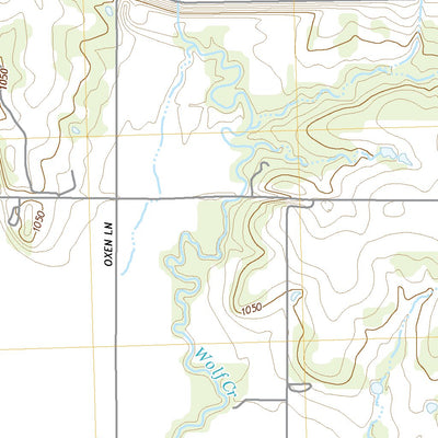 United States Geological Survey Burlington, KS (2022, 24000-Scale) digital map